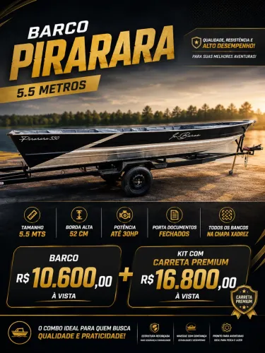 KIT BARCO PIRARARA