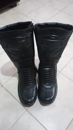 Bota para motoqueiro 