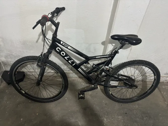 Bicicleta Colli GPS Aro 26 - 21 Marchas e Dupla Suspensão