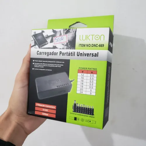 Fonte Universal pra Notebook 12/24V 