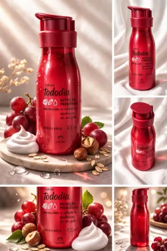 Tododia Corpo Cereja e Avelã 400ml