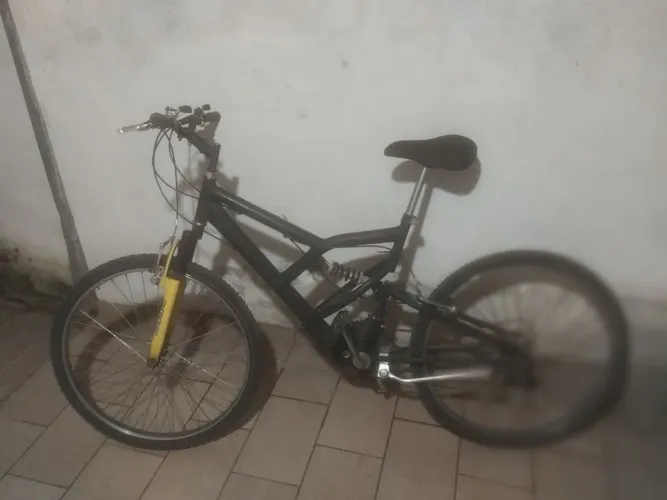 Bicicleta Caloi aro 26, Full suspensão, só pegar e andar, entrego