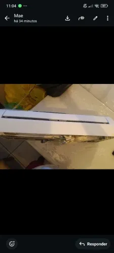 Ar condicionado da parte de dentro da casa