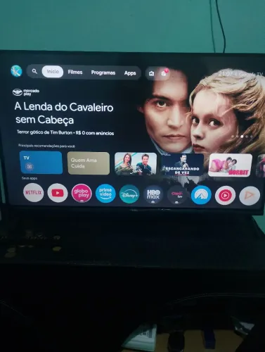 Tv 32 Esmart TCL 1 mês de uso com nota fiscal