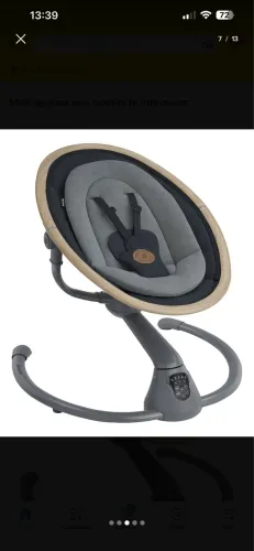 Cadeira de balanço para bebê Maxi-Cosi Cassia elétrica essential graphite
