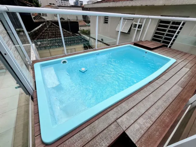 Casa com 4 dormitórios à venda, 140 m² por R$ 1.800.000,00 - Campo Grande - Santos/SP