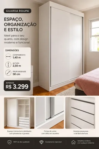 Guarda Roupa Planejado