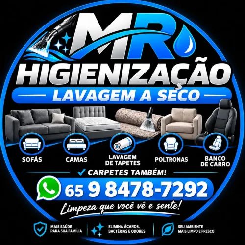 Mr higienização lavagem a seco