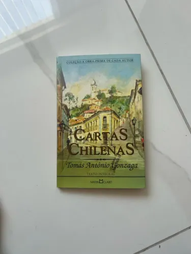 livro cartas chilenas, seminovo