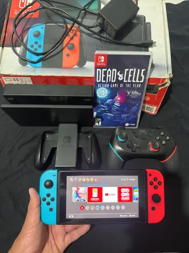 Nintendo switch completo.