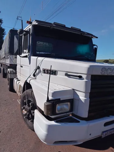 Scania 112h interculer engatado 