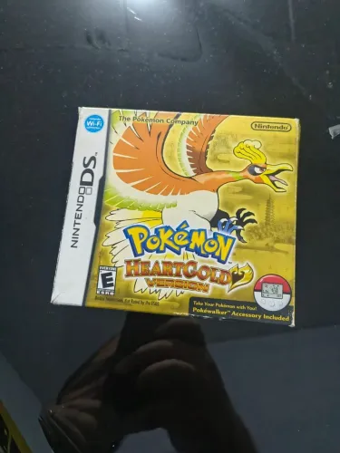 Pokemon Hearth Gold Original com Pokewalker
