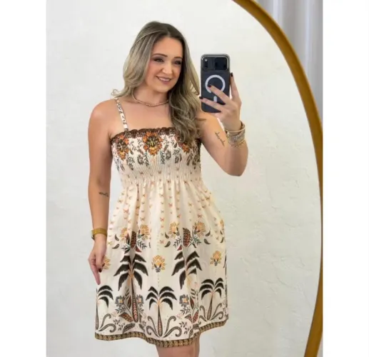 Vestido estampado