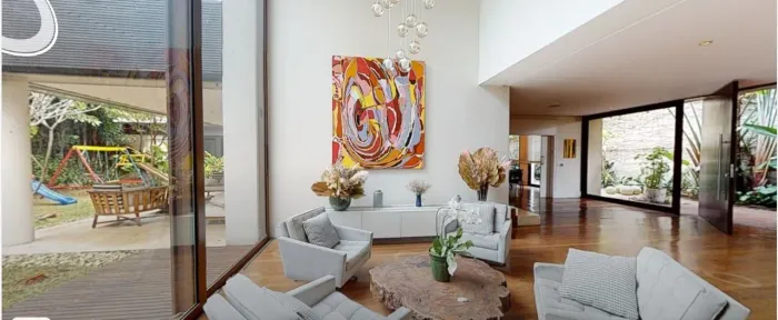 Casa de 1.100 m² no Jardim Europa 4 suítes, arquitetura Arthur Casas, piscina, gourmet e
