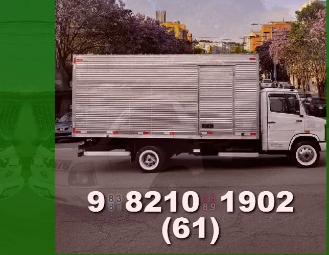 frete bau com mudanças e carregamentos em setores variados! condições especiais!