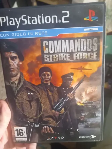 Commandos Strike Force - Playstation 2 original europeu(PAL)