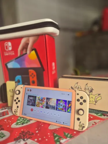 Nintendo Switch OLED Desbloqueado + Brinde
