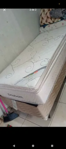 Cama box de solteiro