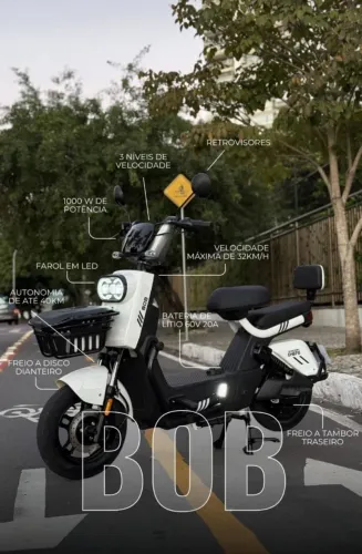 Scooter moto elétrica, Nova Garantia de 1 ano!