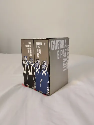 BOX GUERRA E PAZ DE LIEV TOLSTOI - EDIÇÃO ESPECIAL DA COSAC NAIFY