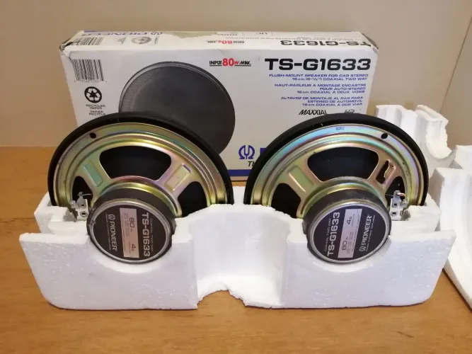 Alto Falantes Pioneer TS-G1633 Zero! 