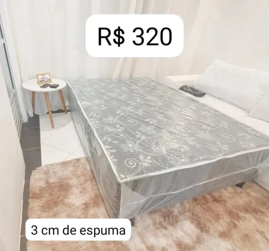 Cama box casal por R$ 320