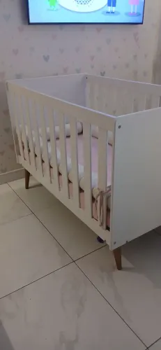 Berço Mini Cama Americano Colchão | Pouquíssimo usado