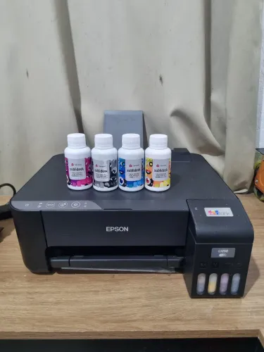 Impressora epson L1250 sublimatica entupida