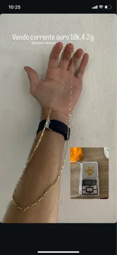 CORRENTE OURO 18k