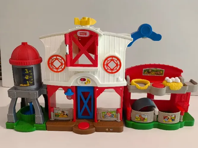 Fazenda Little People Fisher-Price -Som e Luz Funcionando Perfeitamente - LEIA A DESCRIÇÃO
