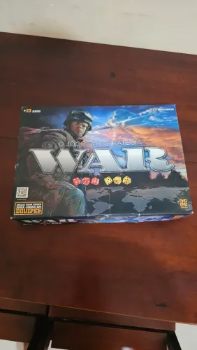 Jogo de tabuleiro WAR (incompleto)