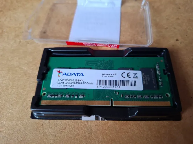 Memória RAM 8GB NOTEBOOK 