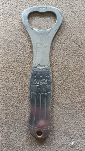 Abridor de garrafa marca Eberle coca cola antigo antiguidade refrigerante cerveja gasosa