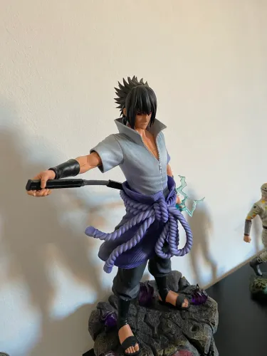 Estátua Resina Sasuke Uchiha- 60cm | Importada