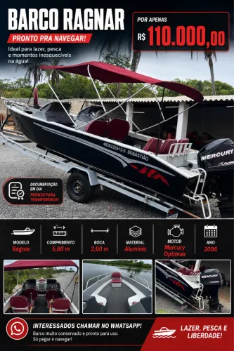 BARCO LEVEFORT 6 MT MERCURY OPTIMAX 90 HP