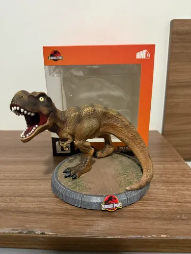 Jurassic park T Rex iron studios minico