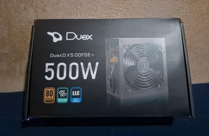 Fonte Duex DX500FSE+ 500W 80 Plus Bronze - Excelente estado