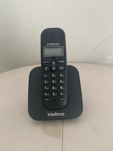 Telefone Sem Fio Intelbras TS 3110 Preto com Identificador