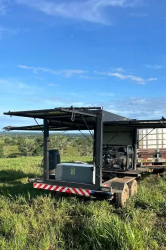 Carretinha para Drone Agrícola 