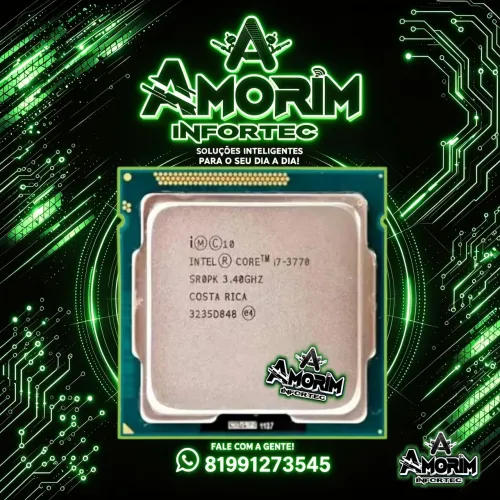 PROCESSADOR i7 - 3770 3.40MHz