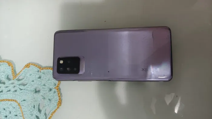 Infinix note 10 pro 256gb armazenamen c/ carregador original to e 8gb ram