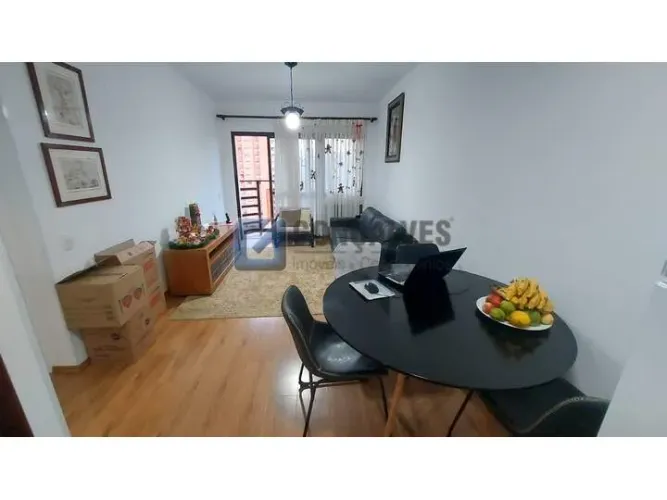 Flat 1 quarto no Centro de São Bernardo do Campo 48m², 1 vaga, portaria 24h (Venda)