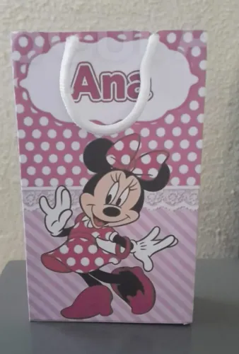 R$15,00 kit com 10 Sacolinhas Personlizadas, lembrancinhas, festa infantil