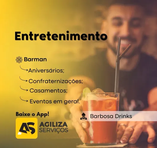 Barman para eventos 