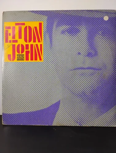 LP Vinil Elton John - The Big Star | Peça de Coleção (1985)