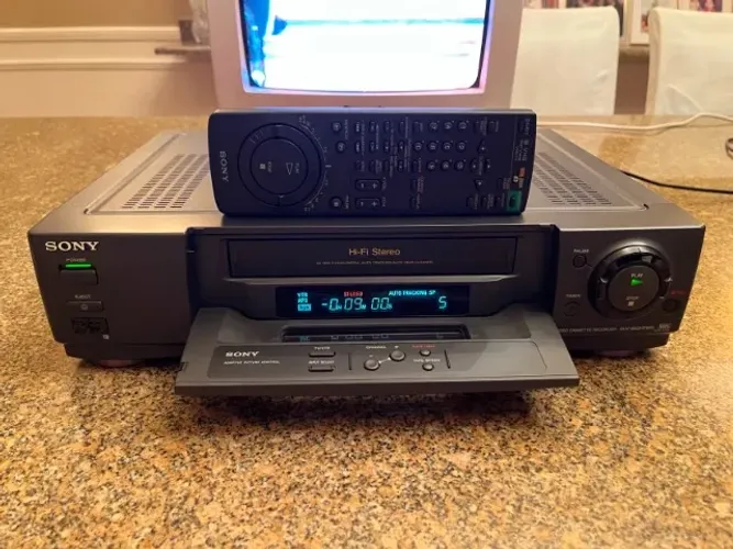 Videocassete Sony SLV-833HFBR Topo de Linha Stereo + Controle Original