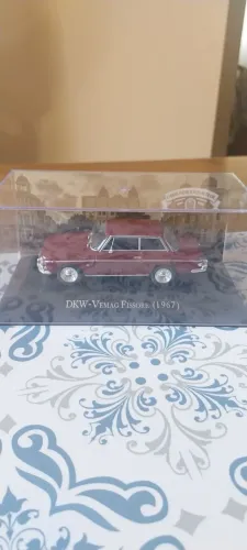 Carrinho de metal coleção. 1:43 DKW- VEMAG FISSORE 1967