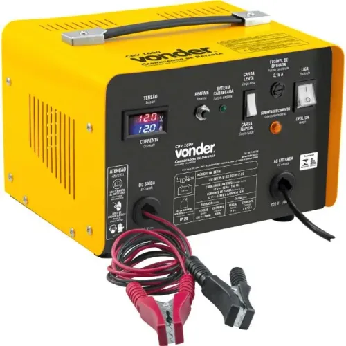 ? Carregador de Bateria Vonder CBV 1600 12V - Potente e novo!