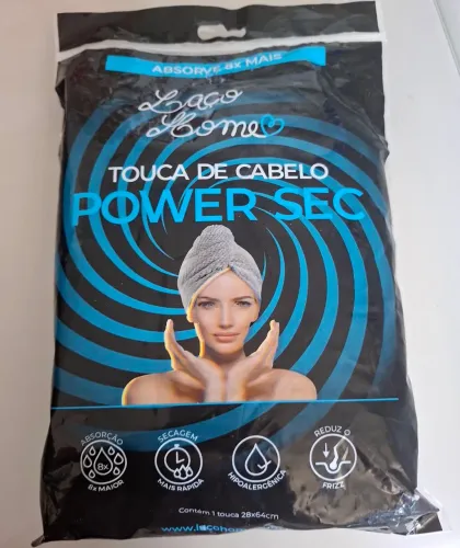 Toalha obra cabelo power sec P