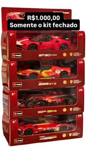 Ferrari shell coleção